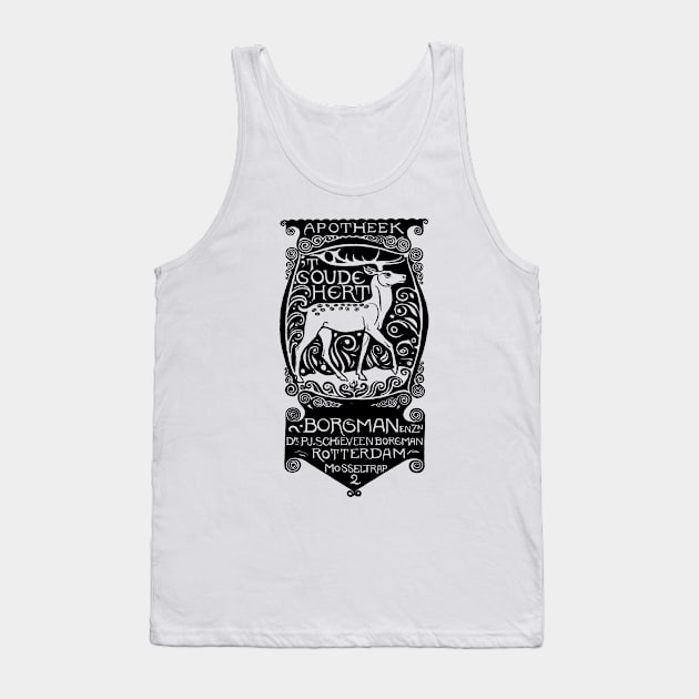 Sign for Golden Deer Apothecary Tank Top by UndiscoveredWonders